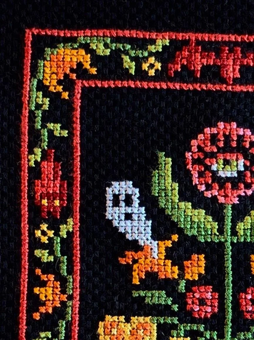 Lurkers cross-stitch pattern — view 2