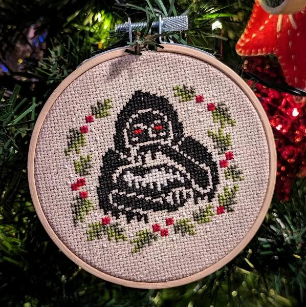 Mini Gryla cross-stitch pattern
