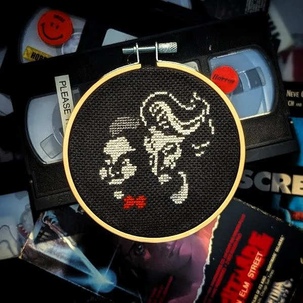 Mini Mary Shaw cross-stitch pattern