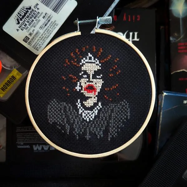 Mini Angela cross-stitch pattern