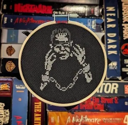 Silver Screams cross-stitch pattern — view 6