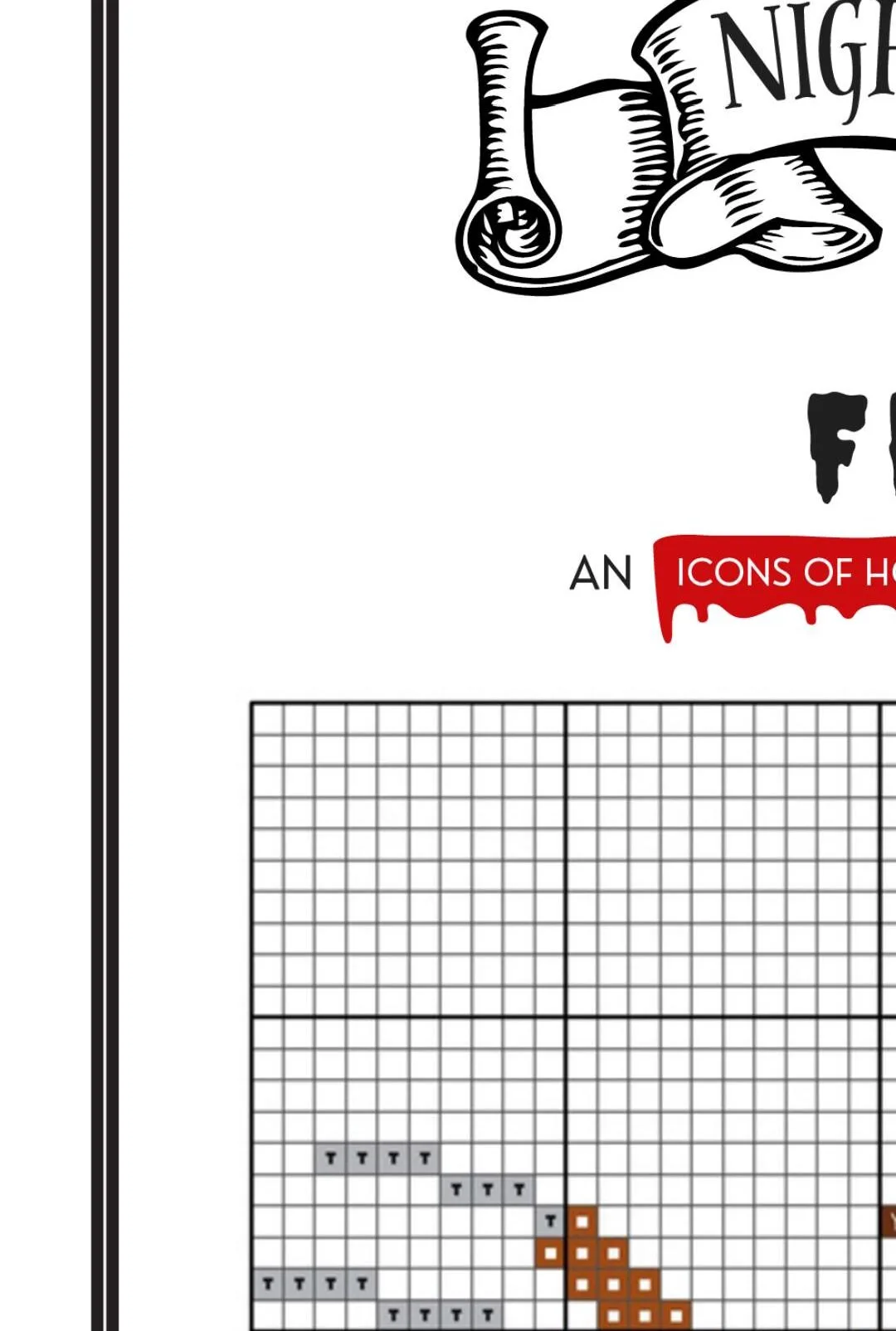Mini Spikey cross-stitch pattern — view 3