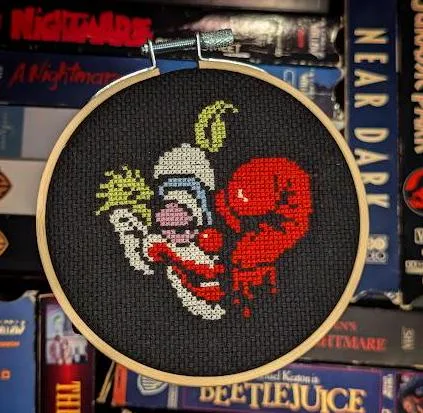 Mini Shorty cross-stitch pattern