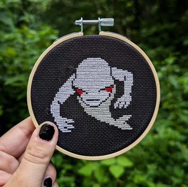 Aquatic Anomalies cross-stitch pattern — view 4