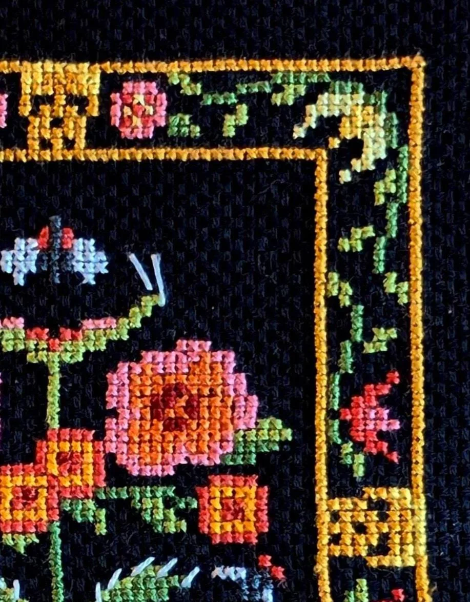 Flytraps cross-stitch pattern — view 2