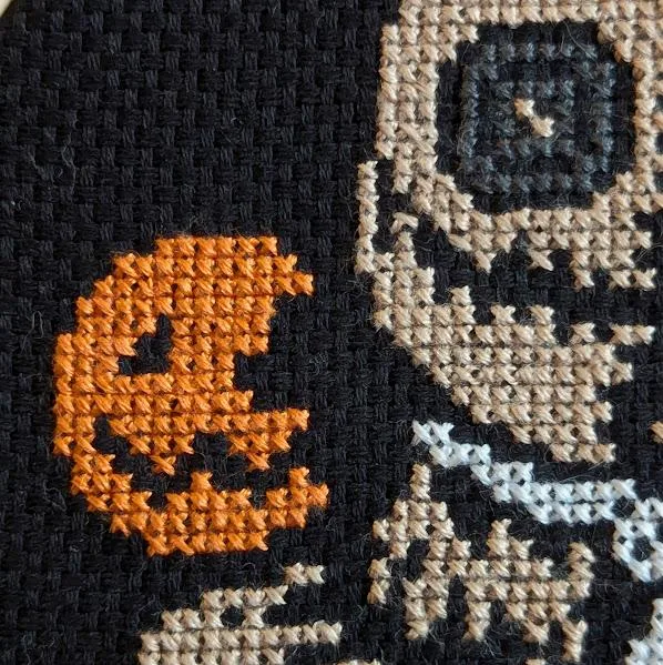Mini Sam cross-stitch pattern — view 2