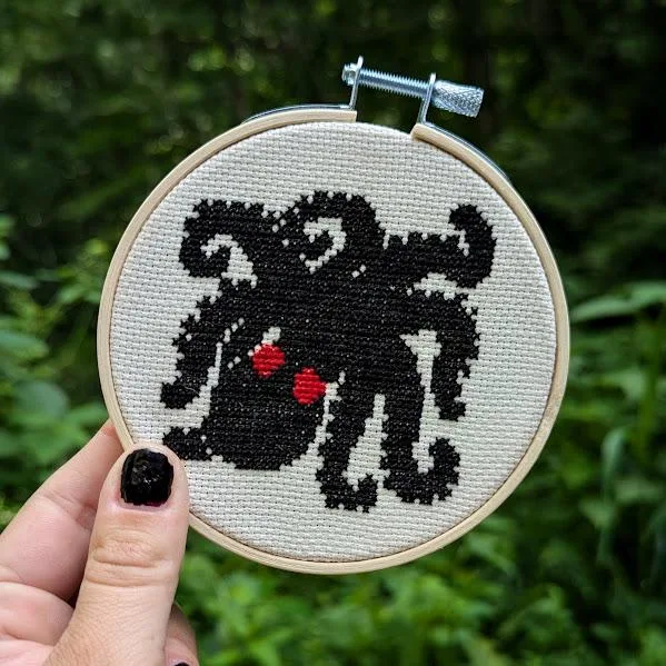 Ancient Beasts cross-stitch pattern — view 2