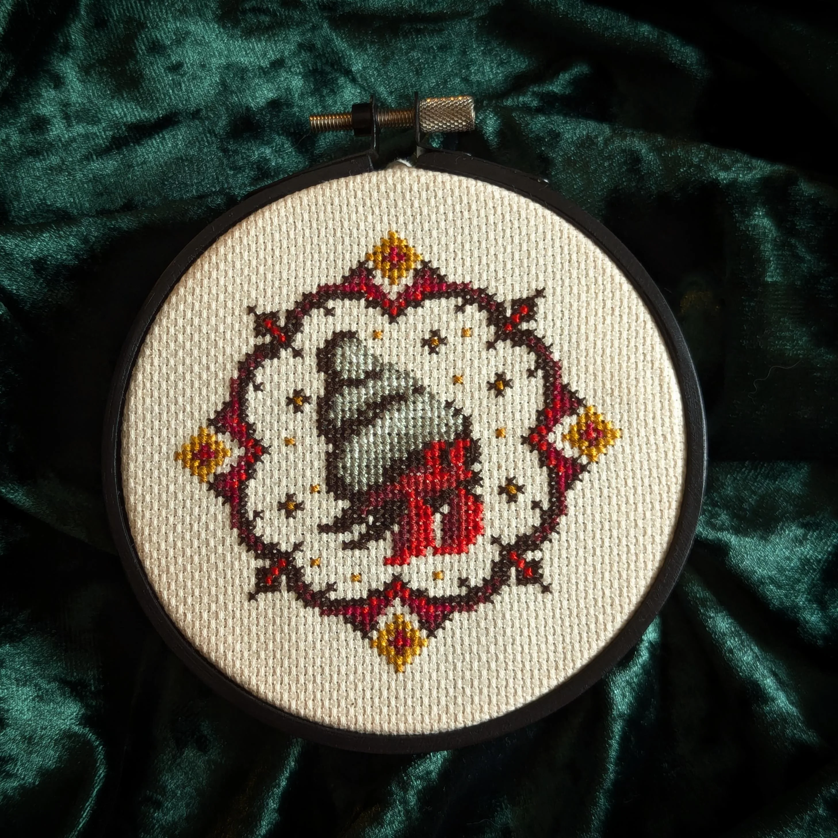 Cancer cross-stitch pattern